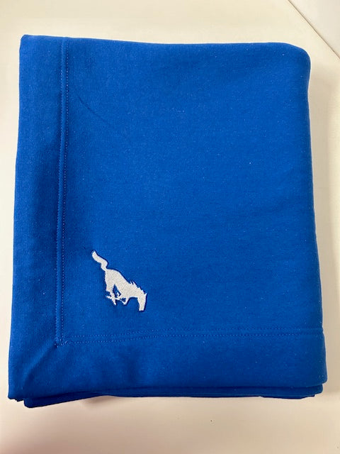 Embroidered Mustang Blanket-Orders Only