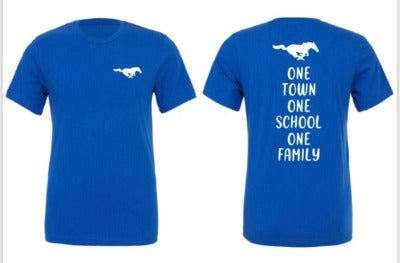 T-shirt - One Town One School One Family - order only